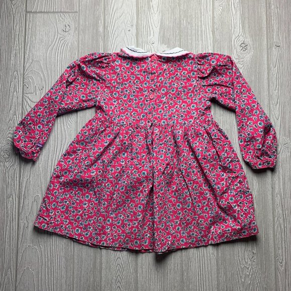 Vintage OshKosh B Gosh Corduroy Pink Dress 6X - Picture 5 of 11